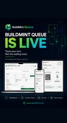 BuildMint Queue product logo
